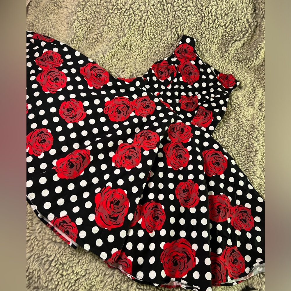 GRACE KARIN full skirt swing dress L